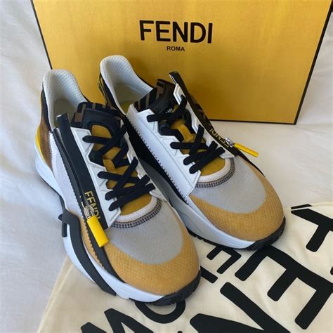 Shop Yellow Fendi Online 